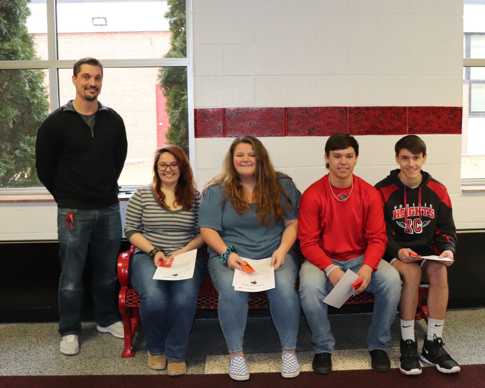 February Students of the Month recognized at Prairie Heights